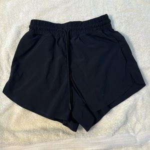 Women Black Athletia Shorts